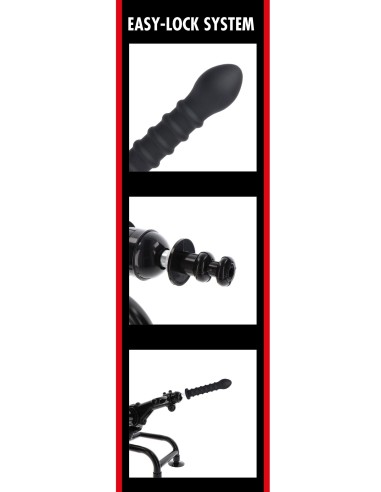 Gode Easy-Lock Ribbed 19 x 4cm