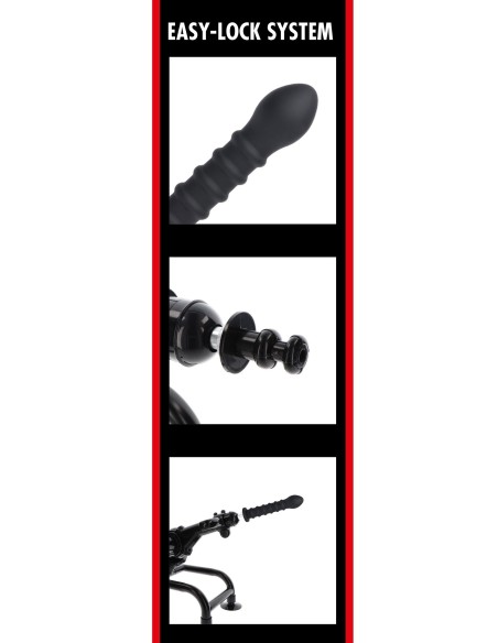 Gode Easy-Lock Ribbed 19 x 4cm