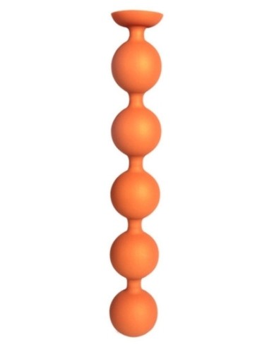 Boules anales Bulby Butt M 30 x 4.7 cm Orange