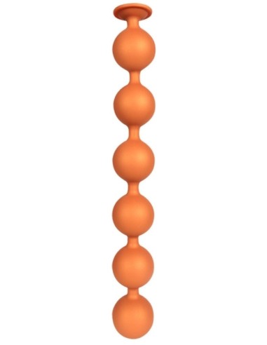 Boules anales Bulby Butt XXL 49 x 7.7 cm Orange