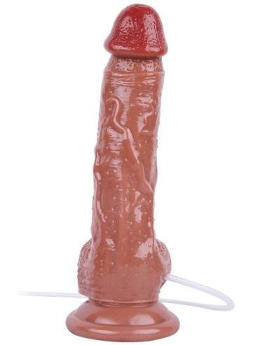 Gode Éjaculateur Softy Cum 14 x 3.5cm Marron