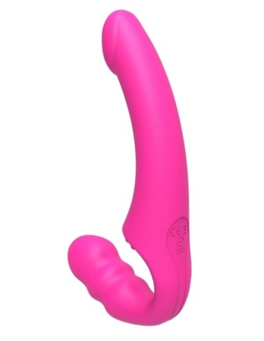 Vibro sans Harnais Pizzie 13 x 3.5cm Rose