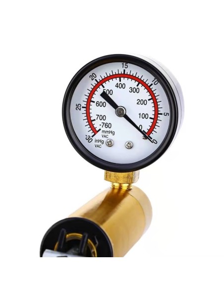 Poignée pour Pompe à Pénis avec Contrôleur ROUGE