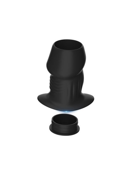 Plug Tunnel avec Bouchon Euhlo L 7.5 x 5 cm Noir Plug Tunnel avec Bouchon Euhlo L 7.5 x 5 cm Noir