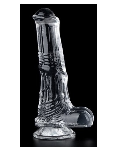 Gode Horse Transparent Whispy XL 19 x 5.5cm