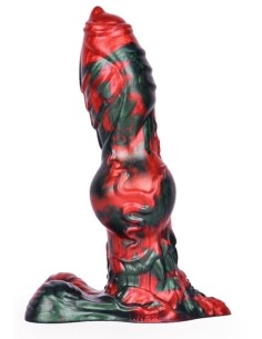 Gode Caliorix 20.5 x 7cm Noir et Rouge