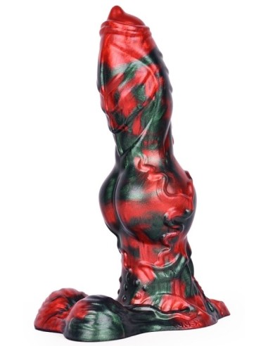 Gode Caliorix 20.5 x 7cm Noir et Rouge