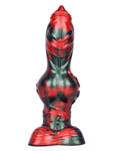 Gode Caliorix 20.5 x 7cm Noir et Rouge