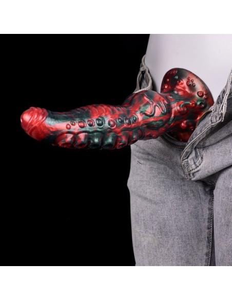 Gode Fantasy GAKARIX 20 x 5.5cm Noir et Rouge