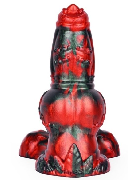 Gode Ekurix 17 x 7.5cm Noir et Rouge