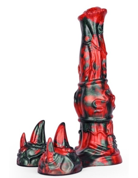 Gode Jofortix 23 x 7cm Noir et Rouge Gode Jofortix 23 x 7cm Noir et Rouge