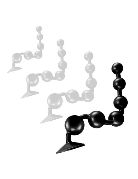 Boules Somass XL 58 x 7.8 cm Noires Boules Somass XL 58 x 7.8 cm Noires