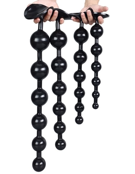 Boules Somass XL 58 x 7.8 cm Noires Boules Somass XL 58 x 7.8 cm Noires