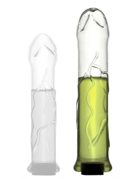 Gode en Verre Creux Heaglass M 19.5 x 4cm Gode en Verre Creux Heaglass M 19.5 x 4cm