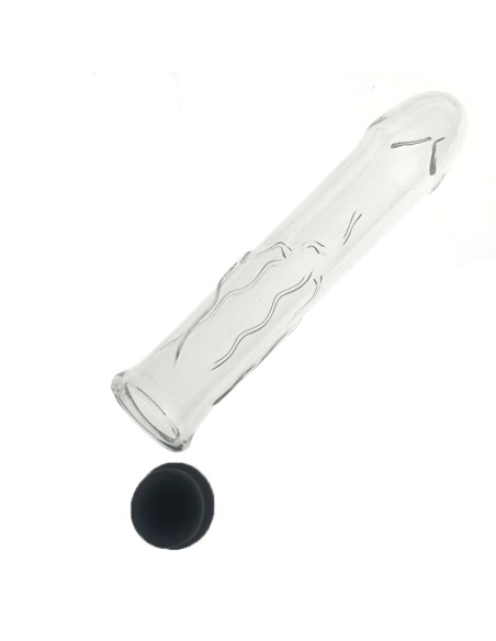 Gode en Verre Creux Heaglass M 19.5 x 4cm Gode en Verre Creux Heaglass M 19.5 x 4cm