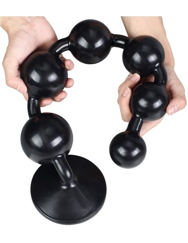 Boules Somass L 48 x 6.8 cm Noires