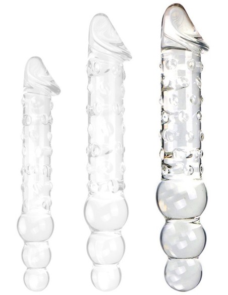 Gode en Verre Threeball L 29 x 5cm