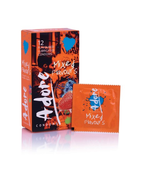 Préservatifs aromatisés variés x 12 Préservatifs aromatisés variés x 12