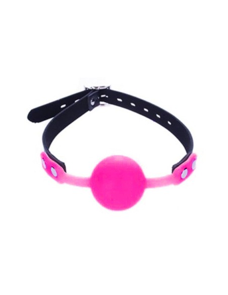 Bâillon Boule Simply Gag 40mm Rose