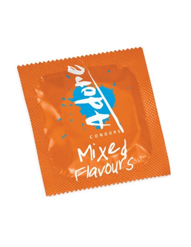 Préservatifs aromatisés Adore 53mm x 12