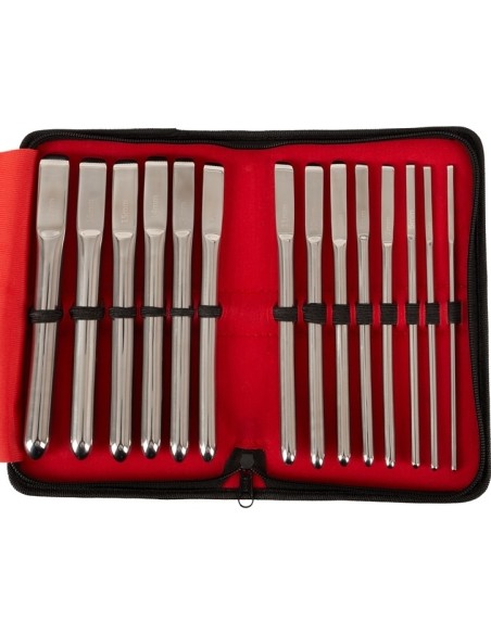 Kit de 14 Tiges d'urètre DILATOR PROGRESS 13.5 cm | Diamètre 4 à 17mm