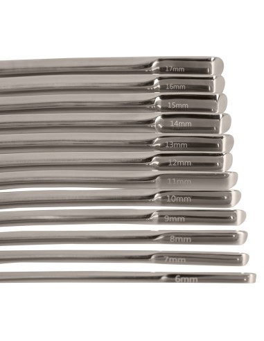 Kit de 14 Tiges d'urètre DILATOR PROGRESS 13.5 cm | Diamètre 4 à 17mm