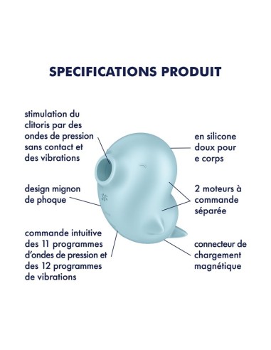 Stimulateur de Clitoris Sassy Seal