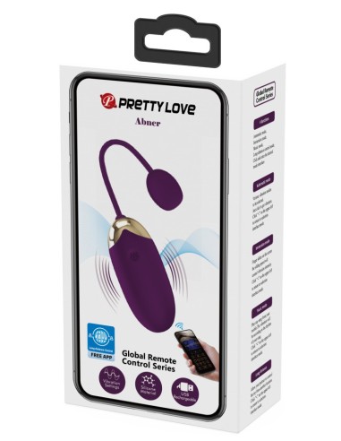 Oeuf Vibrant Sans Fil Connecté Abner 7 x 3.4cm - Oeufs Vibrants Sans fil - 2