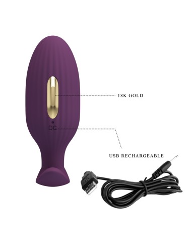 Plug Vibrant et Électro Connecté Jefferson 8 x 3.3cm