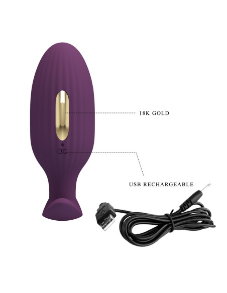 Plug Vibrant et Électro Connecté Jefferson 8 x 3.3cm