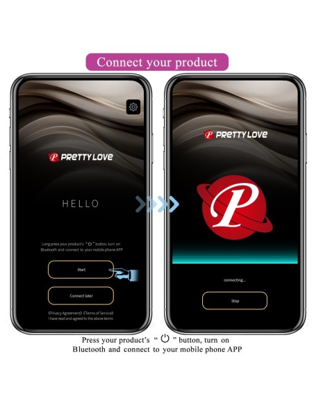 Plug Vibrant et Électro Connecté Jefferson 8 x 3.3cm