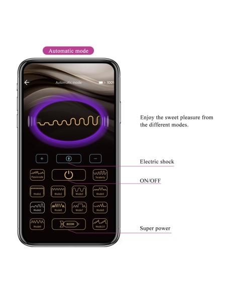 Plug Vibrant et Électro Connecté Jefferson 8 x 3.3cm