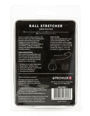 Ballstretcher Stretch L 35 mm - Hauteur 40 mm Noir