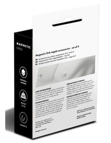 Billes magnétiques Magnetic Orbs x4 Paires