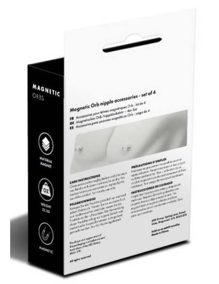 Billes magnétiques Magnetic Orbs x4 Paires