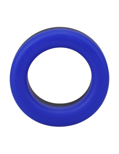 Cocking The Big O 32 mm Noir-Bleu - Cockrings Flexibles - 3