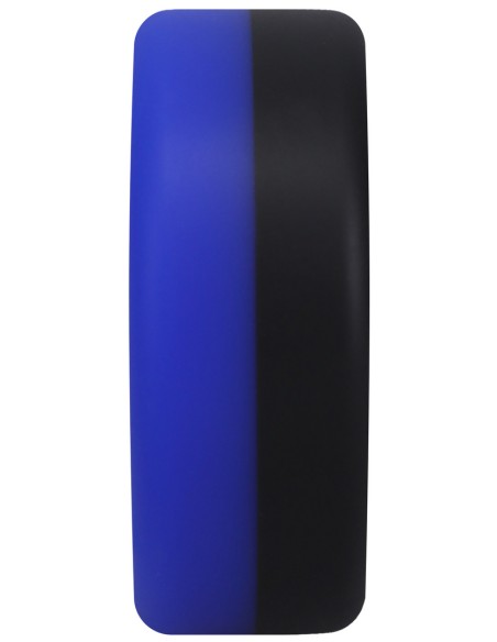Cocking The Big O 32 mm Noir-Bleu - Cockrings Flexibles - 4