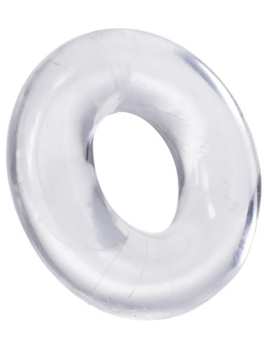 Cockring The Donut 3X 22 mm Transparent - Cockrings Flexibles - 3