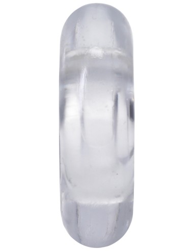 Cockring The Donut 3X 22 mm Transparent - Cockrings Flexibles - 4