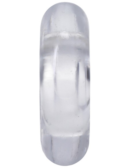 Cockring The Donut 3X 22 mm Transparent - Cockrings Flexibles - 4
