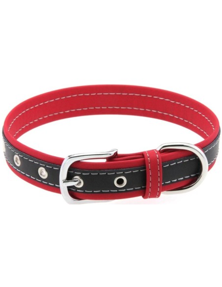 Collier Bicolore Simili Contrasted Rouge Collier Bicolore Simili Contrasted Rouge