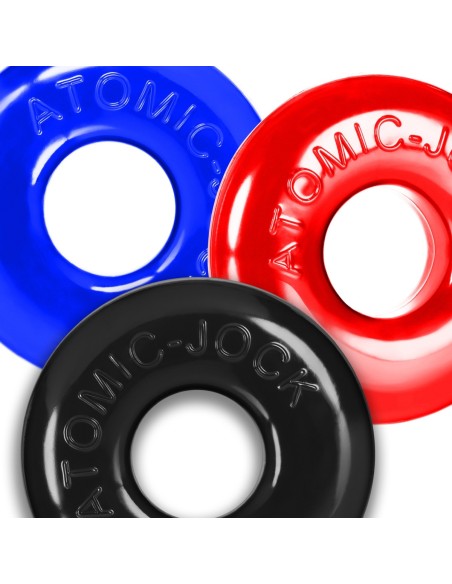 Lot de 3 Cockrings Ringer Max 20 mm Multicolores