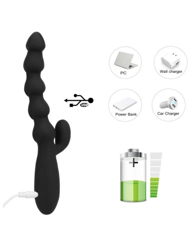 Stimulateur de Prostate Vibrant Drak Scales 15 x 2.8cm