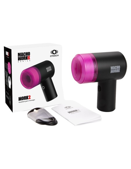 Masturbateur de gland Work 2 - 10 Vibrations Masturbateur de gland Work 2 - 10 Vibrations