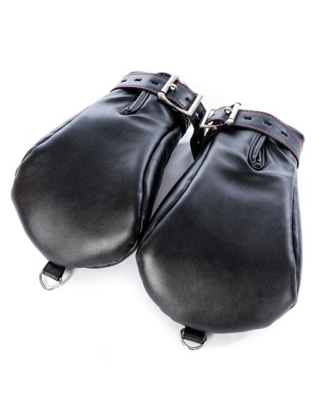 Mitaines Dog Paw Noir-Rouge Mitaines Dog Paw Noir-Rouge