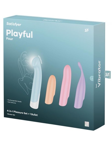 Coffret 4 Pièces Playful Four 15 x 3.5cm