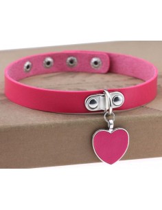 Ras de cou Punk Heart Rose