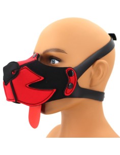 Museau Puppy Muz Noir-Rouge
