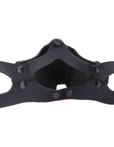 Museau Puppy Muz Noir-Rouge