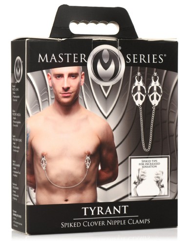 Pinces à Tétons Tyrant 8.5 x 3.5cm - Pinces à Seins - 5